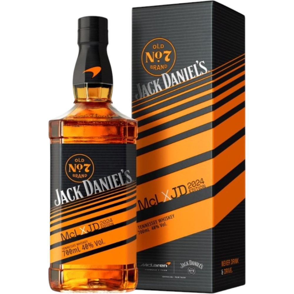 Виски Jack Daniel's McLaren edition 0,7 л. В подарочной коробке