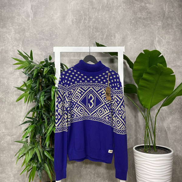 Свитер Запорожец Carpatians Blue