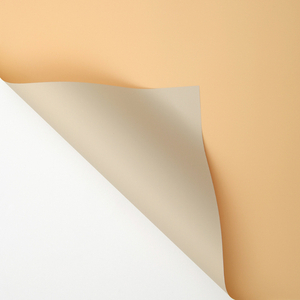 Пленка матовая двусторонняя Бежевая/Персиковая