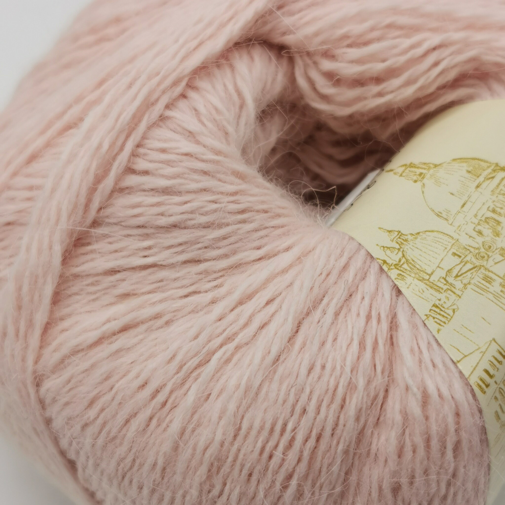 Пряжа для вязания Angora Rabbit 41 Светло-розовый