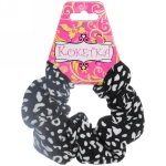 Резинка для волос «Collection School», принт леопард, микс 6 цветов, d-12см●