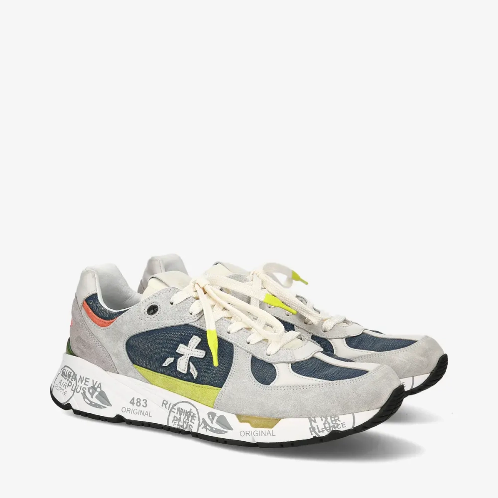 Комбинированные кроссовки Premiata Mase 6623