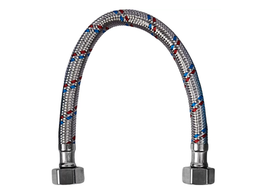 Подводка для воды ДТРД, 1/2, НР/ВР, 30 см