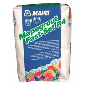 Mapei Mapegrout Fast-Set R4 состав для ремонта и выравнивания 25кг