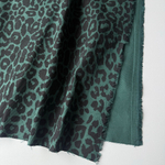 Джинса хлопковая Лео (зелёный фон)