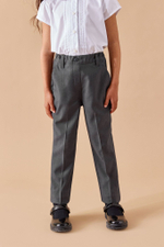 Брюки школьные для девочки Next M82-158, Серый