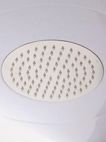 Душевая кабина WeltWasser  WW500 WERRA 804 80х80 см,  прозрачное стекло, поддон низкий, крыша, гидромассаж