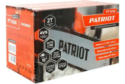 Пила цепная бензиновая PATRIOT PT4518, 3000 об/мин, 6.5 кг