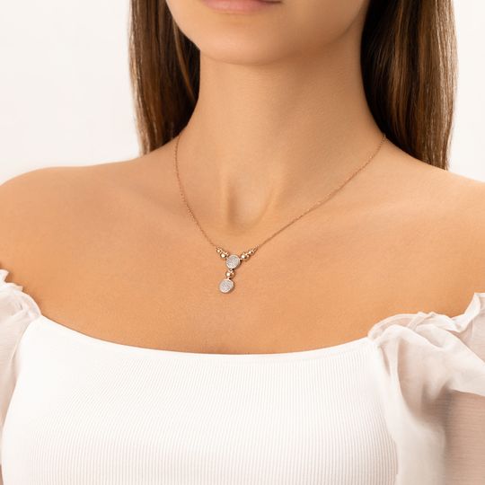 Колье золотое