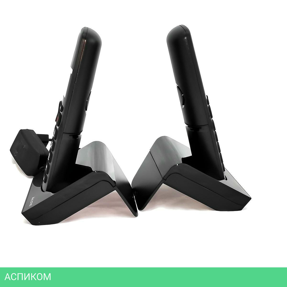 Радиотелефон DECT Alcatel S230 DUO Black