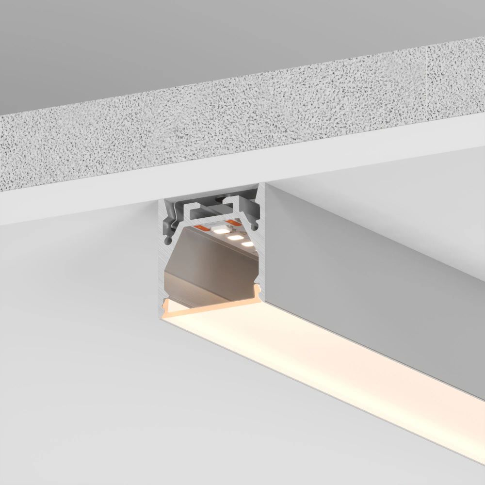 Профиль LINE-2525-2000 ANOD (Arlight, Алюминий) 053804