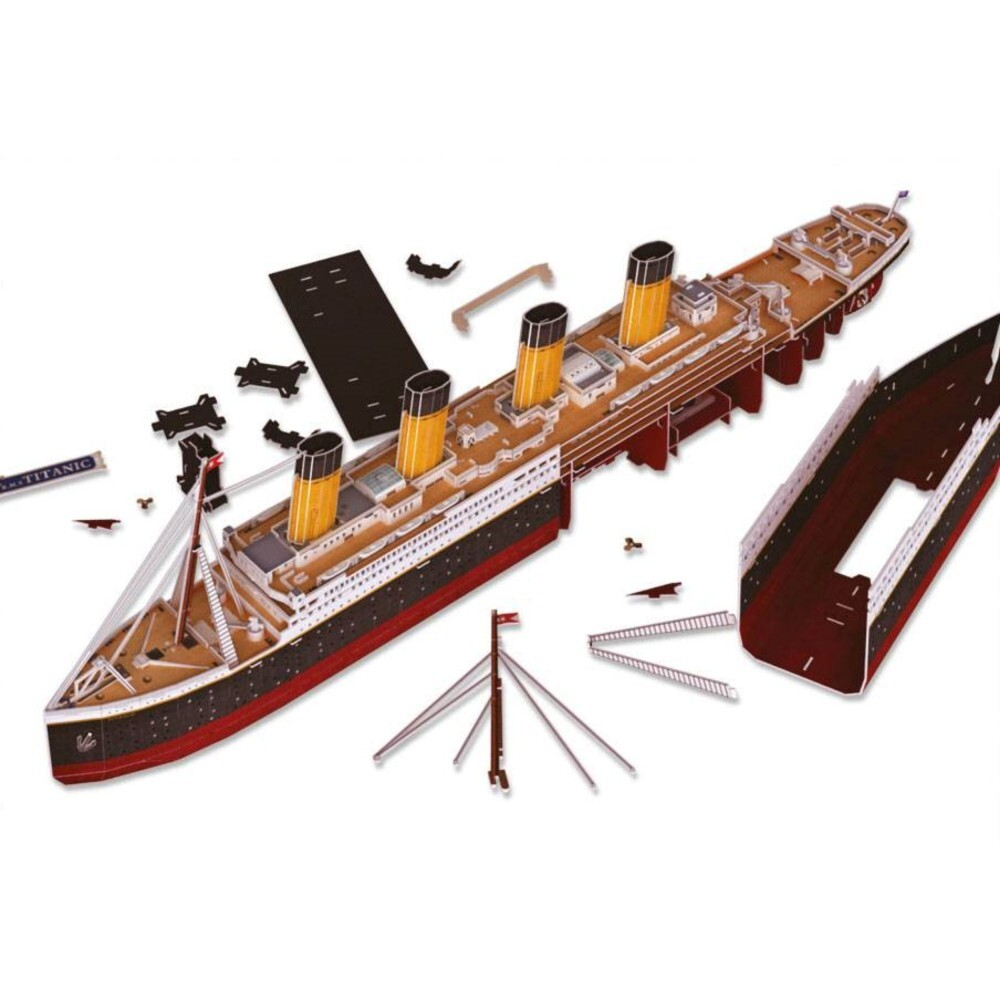 Revell - 3D пазл RMS Titanic LED Edition 266 элементов. 00154 / артикул   00154  / GTIN 4009803001548