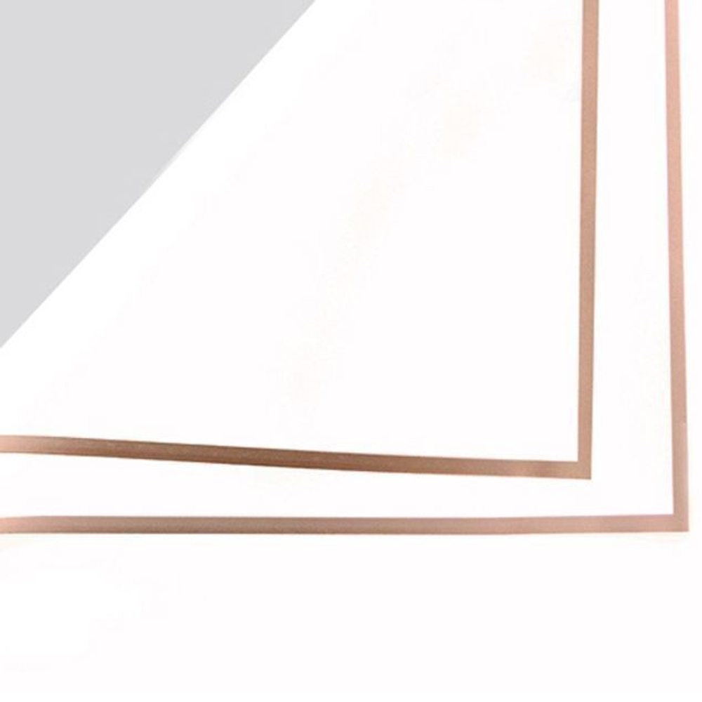 ЛИСТ матовый с каймой 58*58/20шт №1