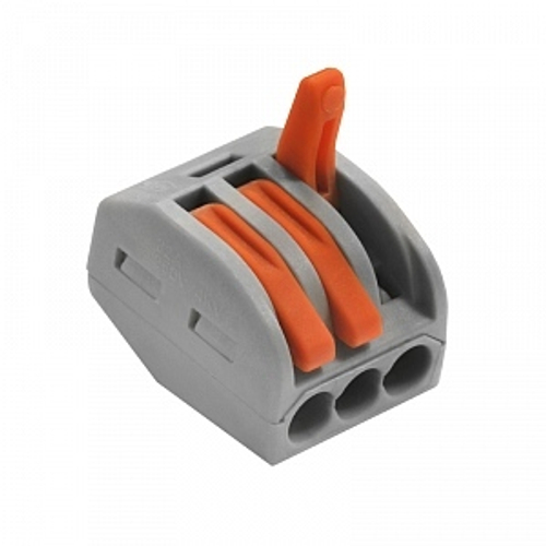 Клеммы 222-413 0,08-4,0 мм2 Texenergo упак. 50 шт.