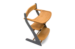 Детский растущий регулируемый стул Бельмарко Усура Графит-Дерево