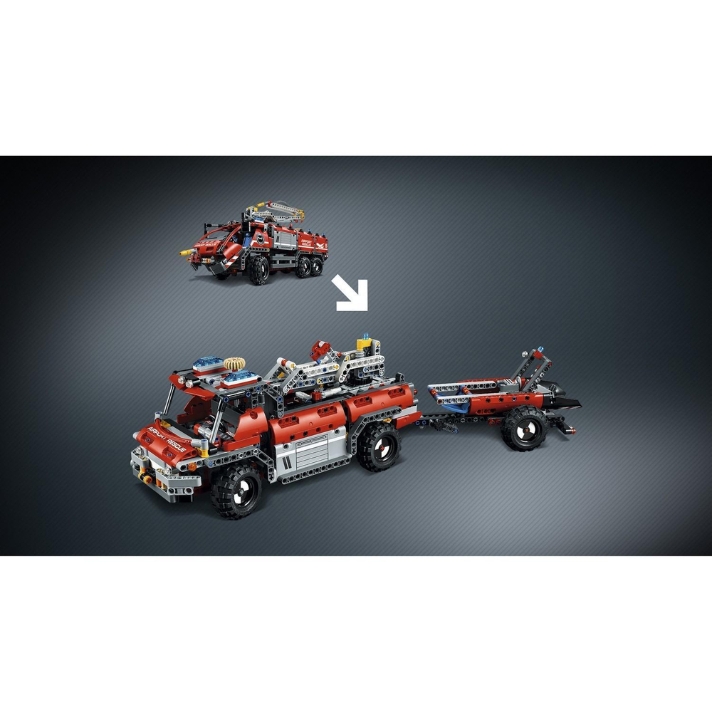 LEGO Technic: Автомобиль спасательной службы 42068 — Airport Rescue Vehicle — Лего Техник