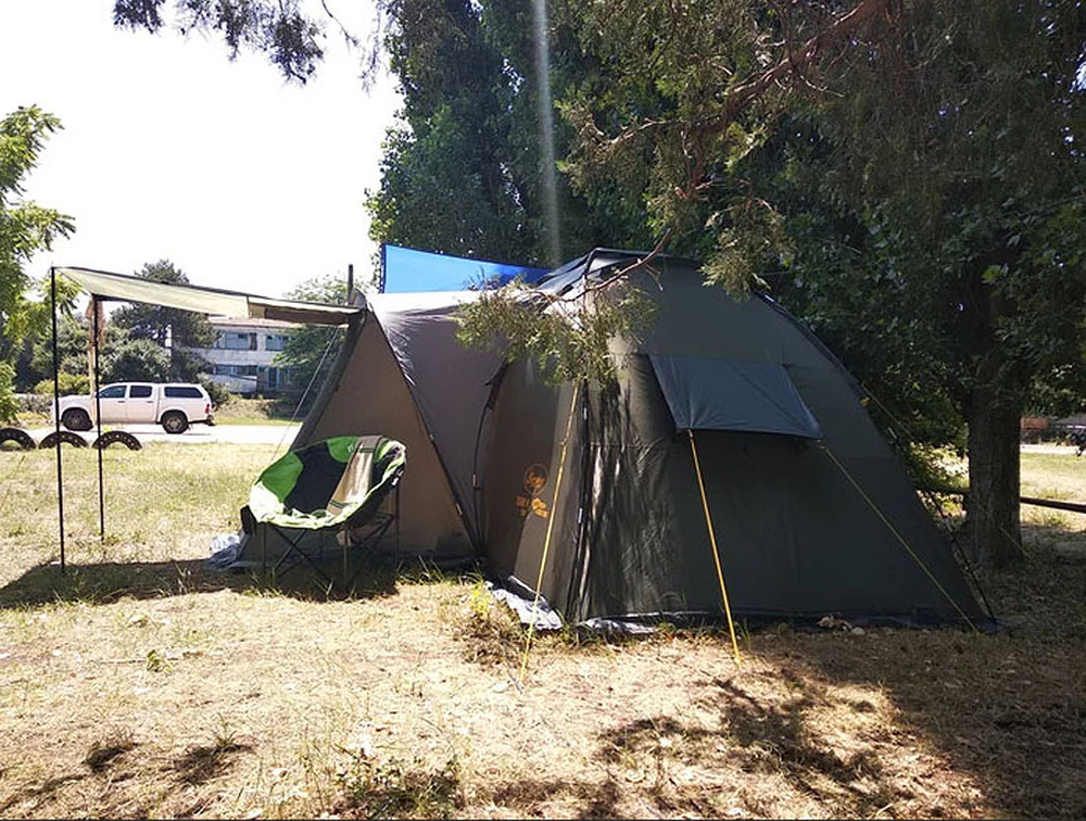 Кемпинговая палатка Canadian Camper SANA 4 PLUS, forest
