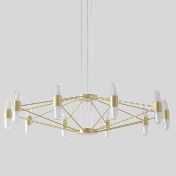 Подвесная люстра Crystal Lux DOROTEA SP10 GOLD