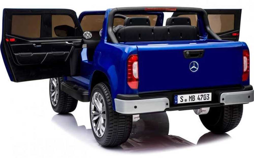 Детский электромобиль "Mercedes-Benz X-Class" синий