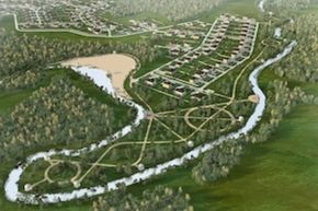 Участки у реки