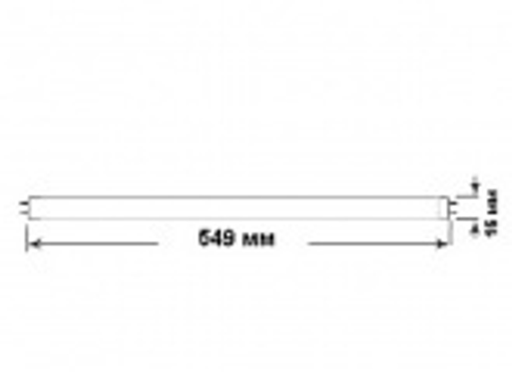Люминесцентная линейная лампа T5 FH/HE 14W/840 4000K G5 холодный свет 549mm Osram 4050300464688