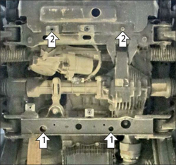 Защита картера для Great Wall Poer Motodor.73114