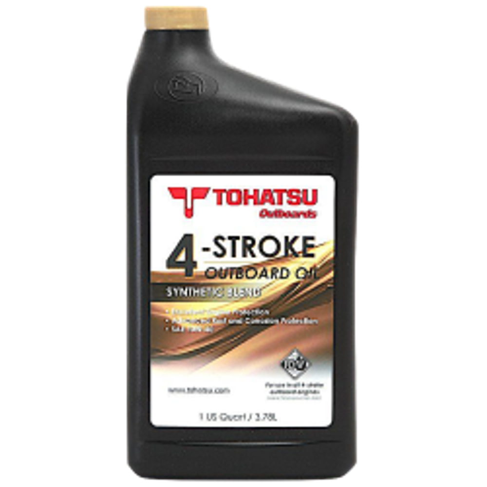 Масло мотор. 4T Tohatsu SAE10W-40 0.946л