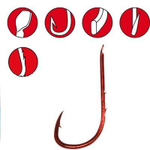 Крючок рыболовный 5260R №04, 0,25mm - 50cm 2 упк по 10шт