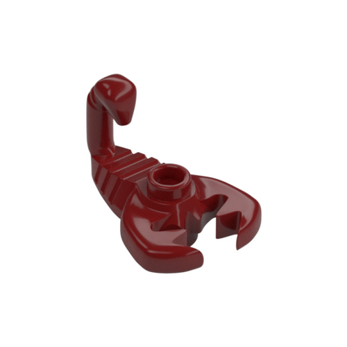 Скорпион 30169 dark red