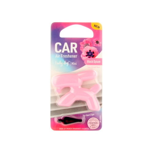 Ароматизатор полимерный Kogado Lucky Dog Mini на кондиционер Black Opium 3353