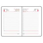 Ежедневник датированный 2023 А5 138x213 мм BRAUBERG "Glance", под кожу, бирюзовый, 114099