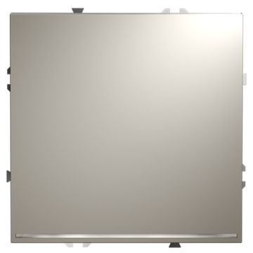 Проходной переключатель встраиваемый VOLTUM S70 одноклавишный с подсветкой 10А, (кашемир)