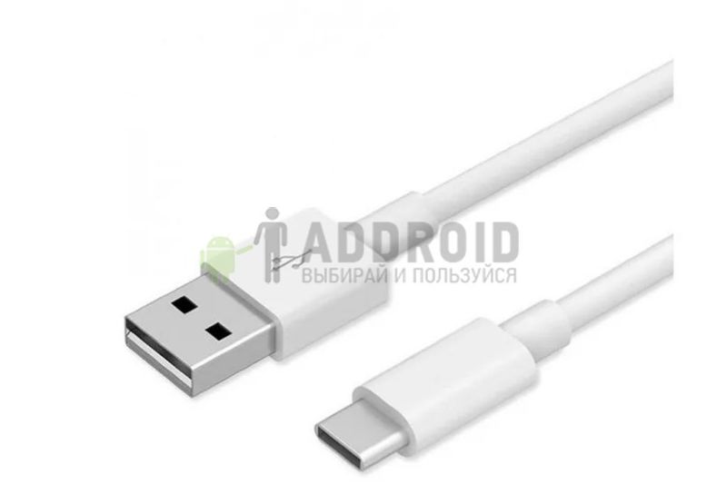 Кабель USB Type-C Red Line 1м, White  Белый
