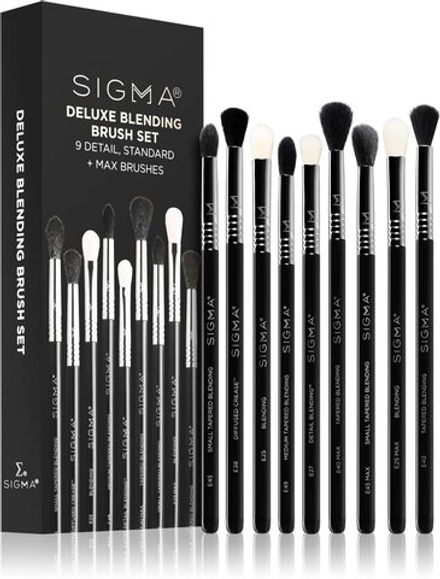 Sigma Beauty Deluxe Blending Brush Set - набор кистей (для глаз) /  9 шт.   / GTIN 811425032350