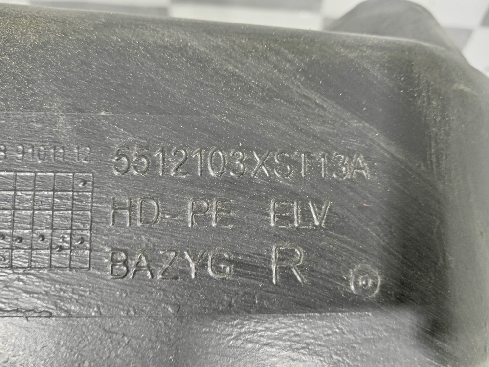 Подкрылок задний правый Haval Jolion 24-нв Б/У Оригинал 5512103XST13A