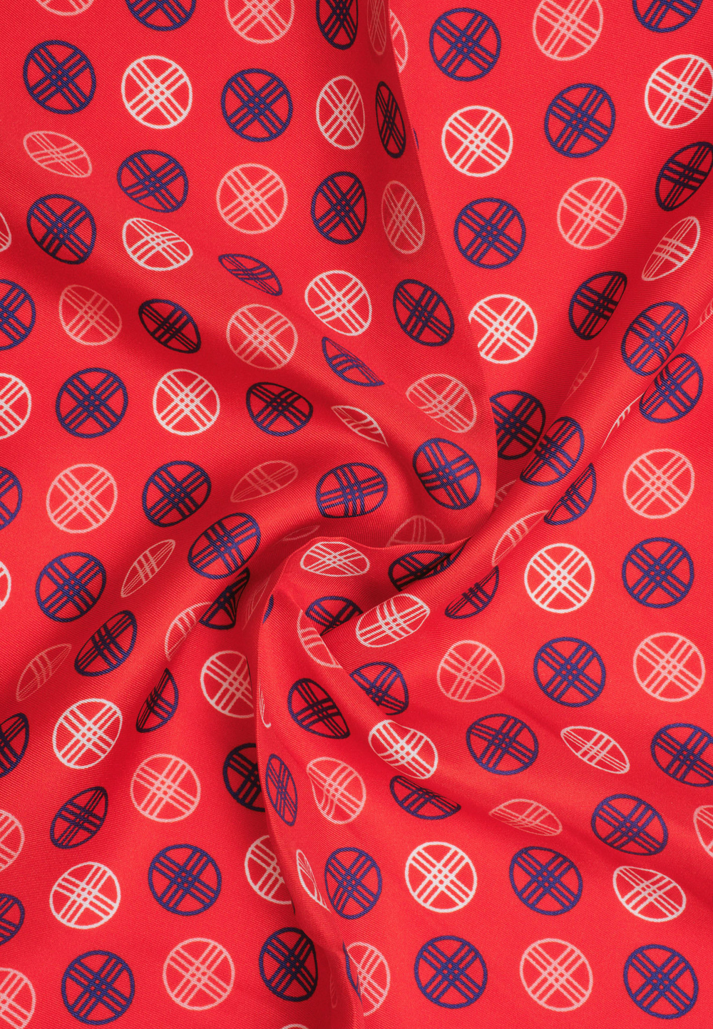 Шелковый платок SHANYRAQ RED 36х36