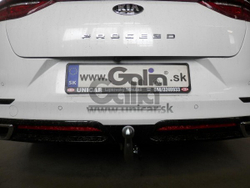 Фаркоп оцинкованный Galia K047A для Kia ProCeed 2018-(паспорт и сертификат в комплекте)(без электрики)
