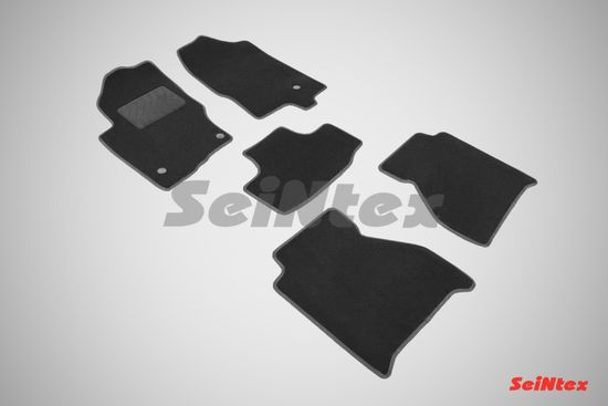 Ворсовые коврики в салон Nissan Navara II рестайлинг (2010-2015)