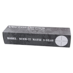 Прицел Vector Optics Matiz 3-9x40 SFP, ( Сетка Крест (Duplex) )