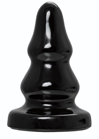 Черная анальная втулка Monoceros - 15 см. (Цвет: черный)