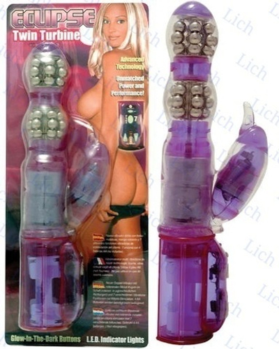 Супер - вибратор с клиторальным стимулятором