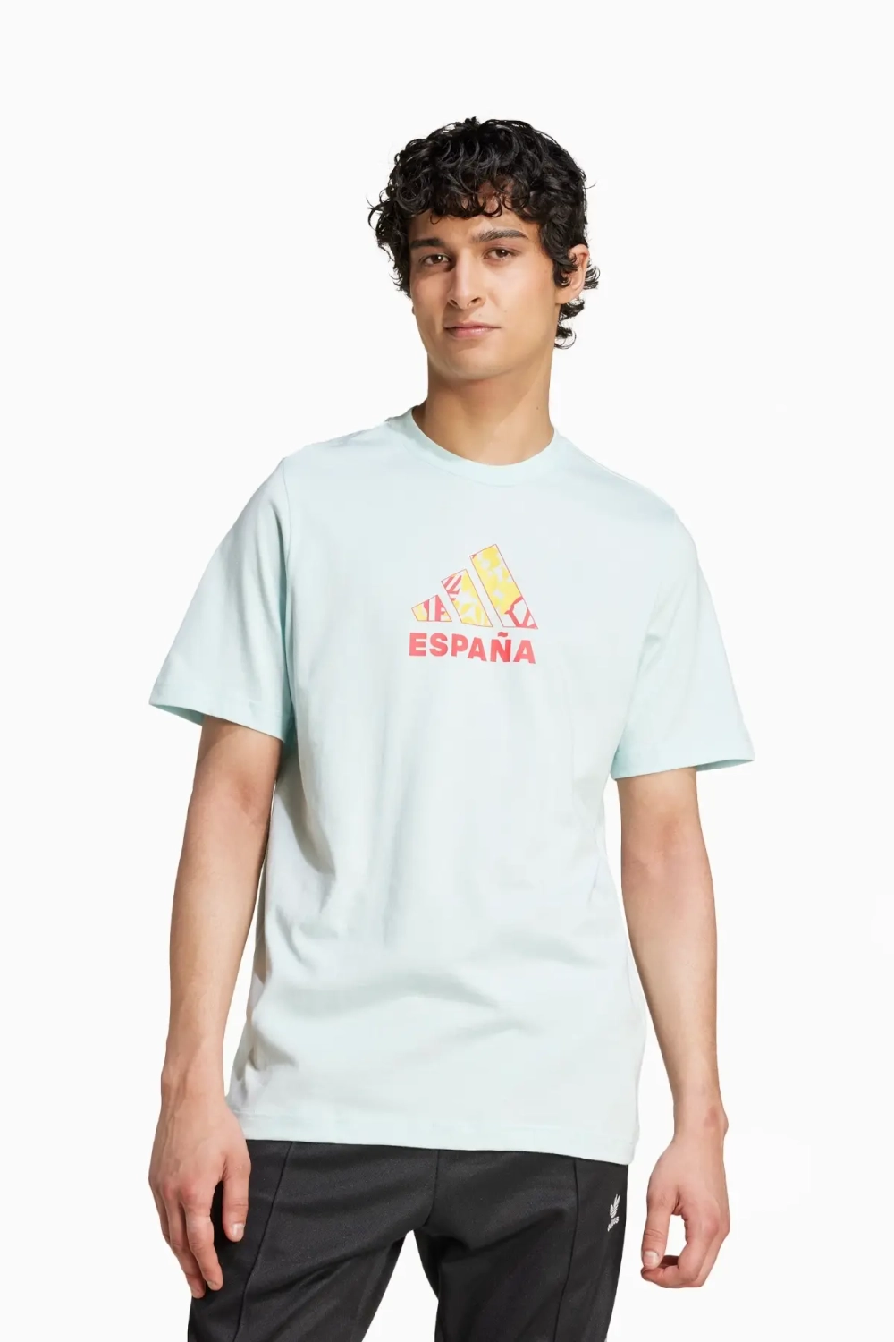 Футболка adidas Spain 2024 Fan Graphic - Бирюзовый