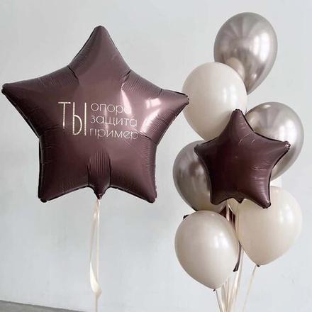 Композиция из воздушных шаров "Моя надежда и опора"