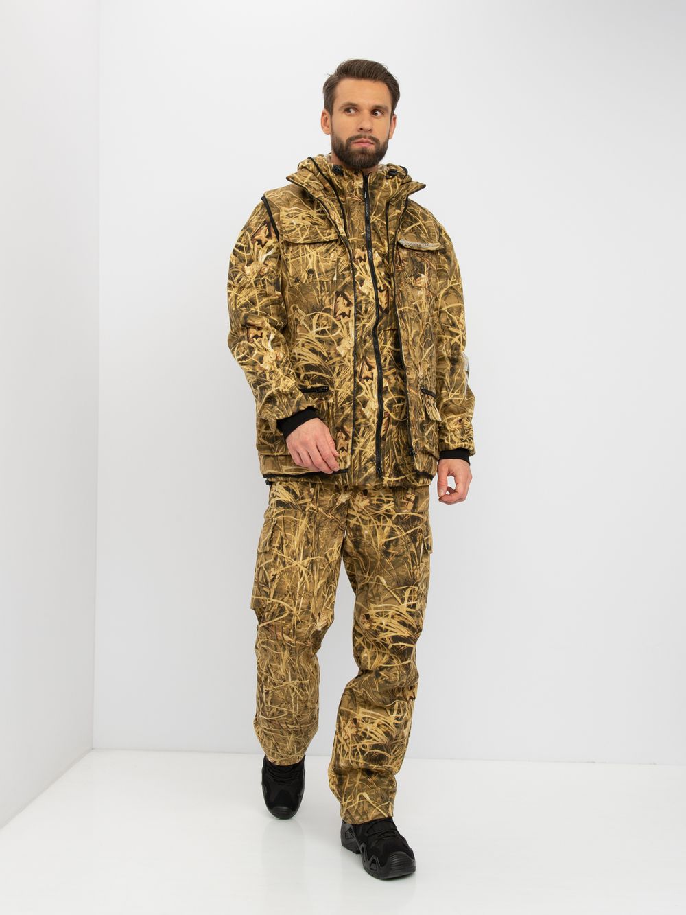 Костюм летний Тайга-3 ткань Твил-Пич цвет Камыш