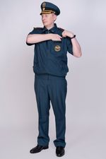 Костюм летний мужской МЧС (Патруль-240), короткий рукав