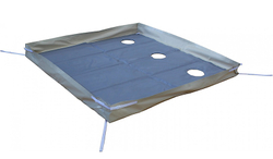 Универсальный пол к палатке для зимней рыбалки (1.80х1.80м) 3 лунки