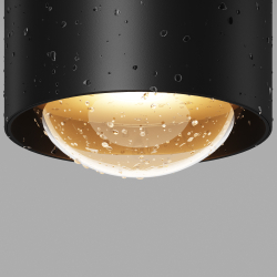 Уличный потолочный светильник Outdoor O498CL-L15B3K