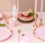 Салфетки большие "Английское кружево" 16 шт. (16,5 х 16,5см)