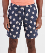 Льняное шорты HARLEM PO TECH LINEN PRINTED Tommy Hilfiger - темно-синий(MW0MW31241)