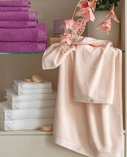 Набор полотенец 5шт Blumarine Benessere Erica розовый